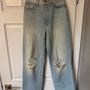 Baldwin Light Blue Distressed Boyfriend Jeans